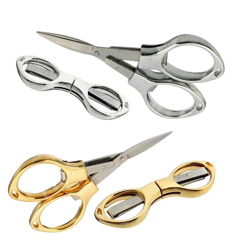 PACOTE DE TESOURA DOBRAVEL METAL C/ 12
