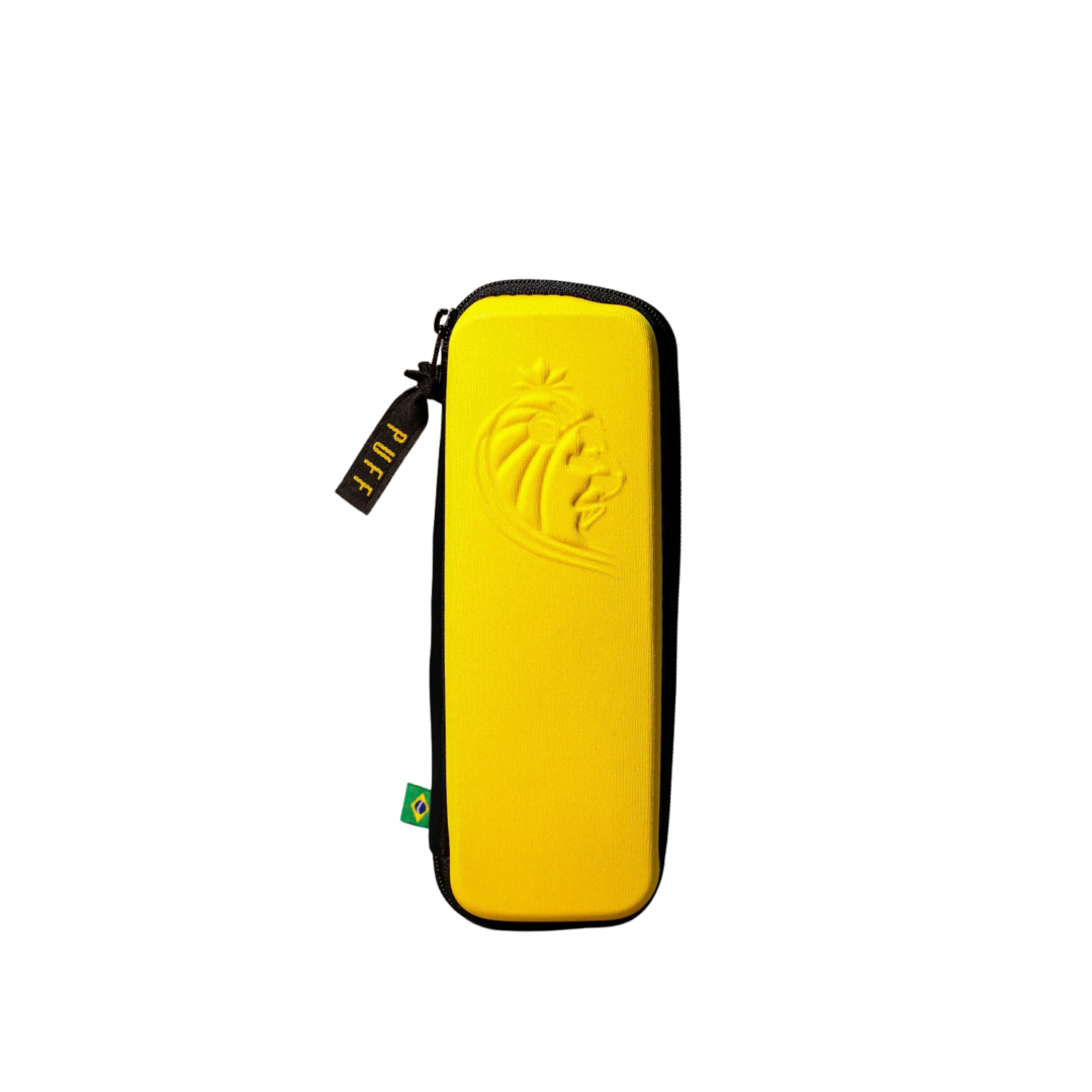 CASE PUFF SLIM PRETA/BEGE/AMARELA