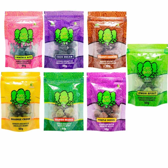 CAIXA DE CROC BUDS 50G C/ 10