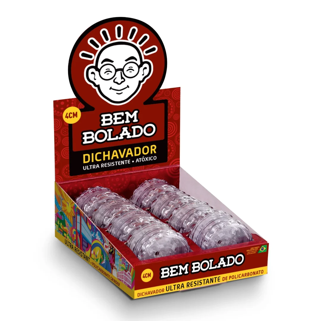 CAIXA DE DICHAVADOR BEM BOLADO ACRILICO 4 CM C/8