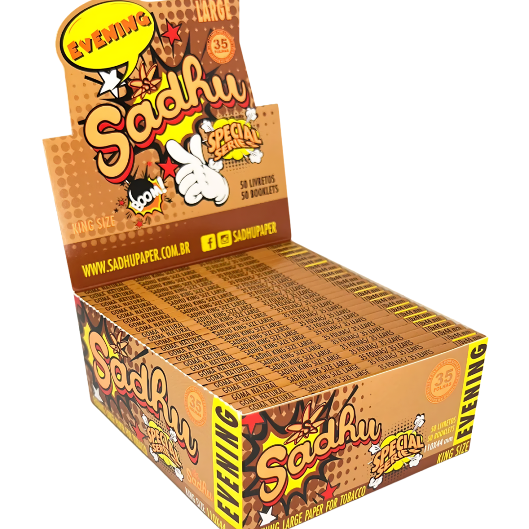 CAIXA DE SEDA SADHU EVENING KS CX C/50