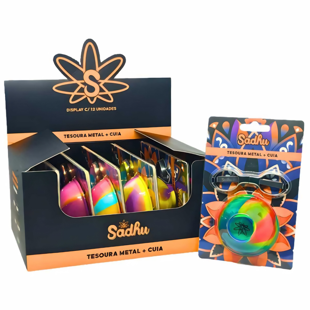 CAIXA DE KIT SADHU CUIA+TESOURA C/12