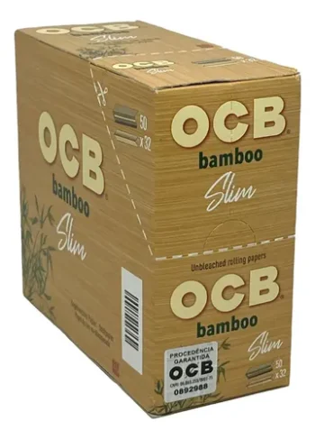 CAIXA DE SEDA OCB BAMBOO C/ 50