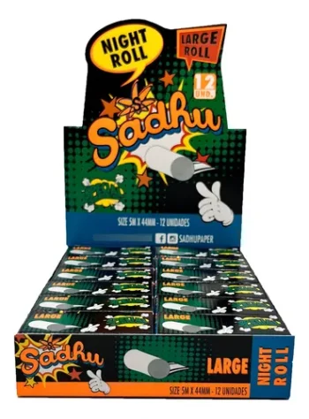 CAIXA DE SEDA SADHU NIGHT ROLLS C/12