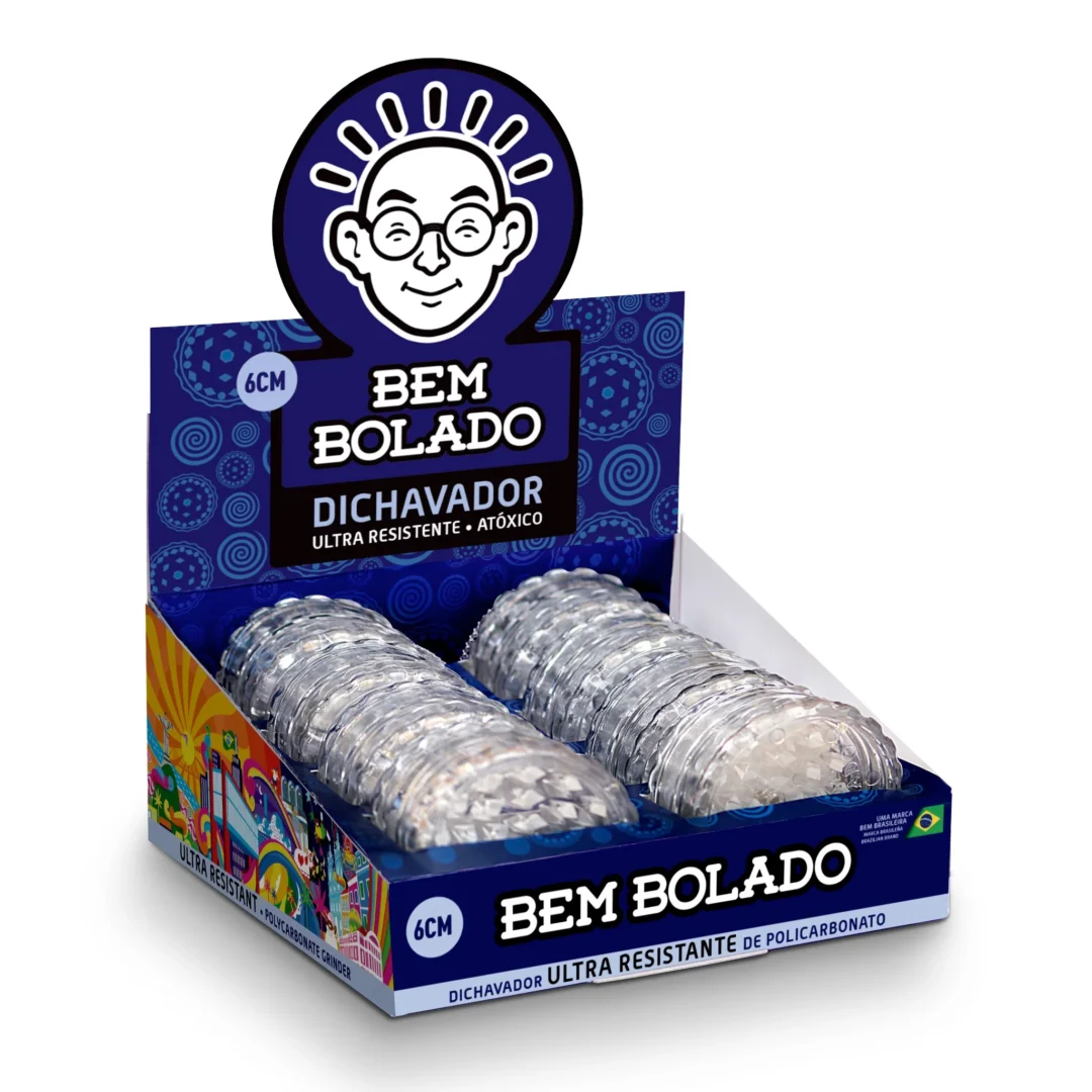 CAIXA DE DICHAVADOR BEM BOLADO ACRILICO 6CM C/8