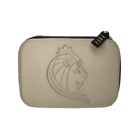 CASE PUFF CLASSIC PRETA/BEGE