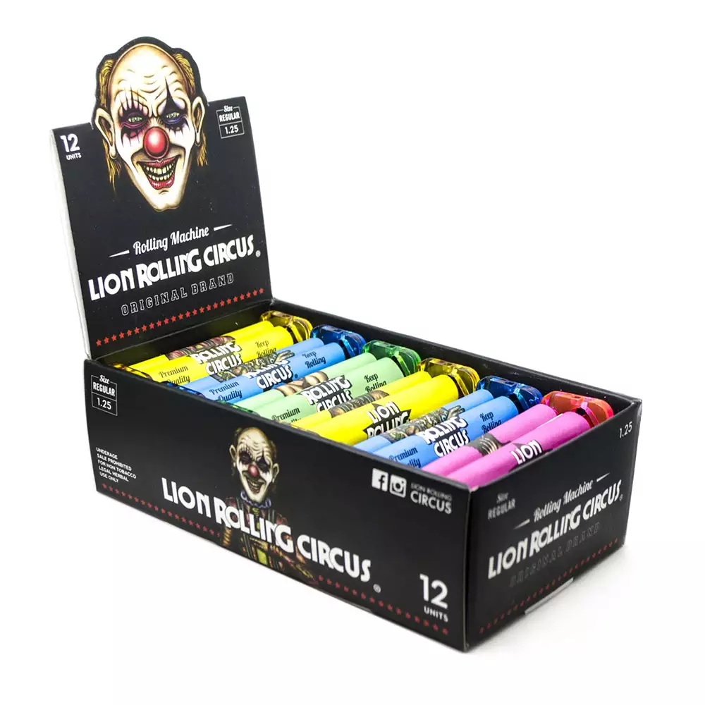 CAIXA DE BOLADOR LION ROLLING CIRCUS C/ 12
