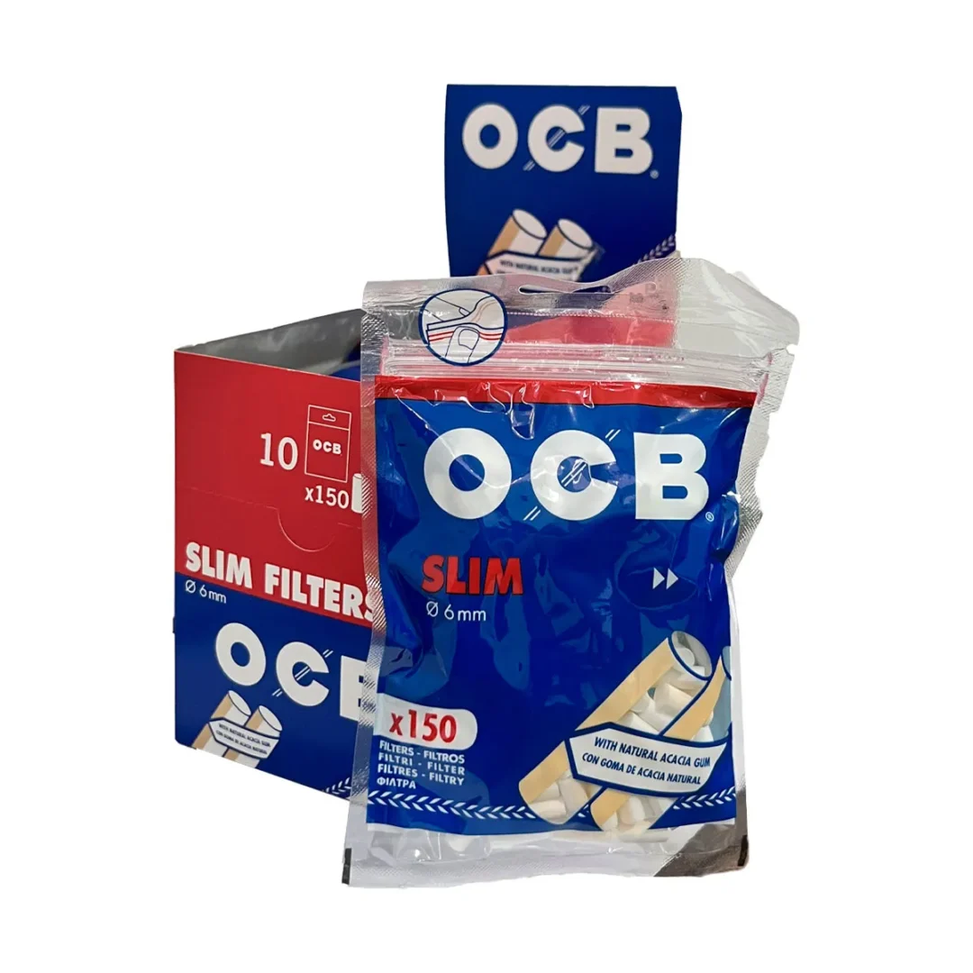 CAIXA DE FILTRO OCB GOMMED SLIM C/ 10