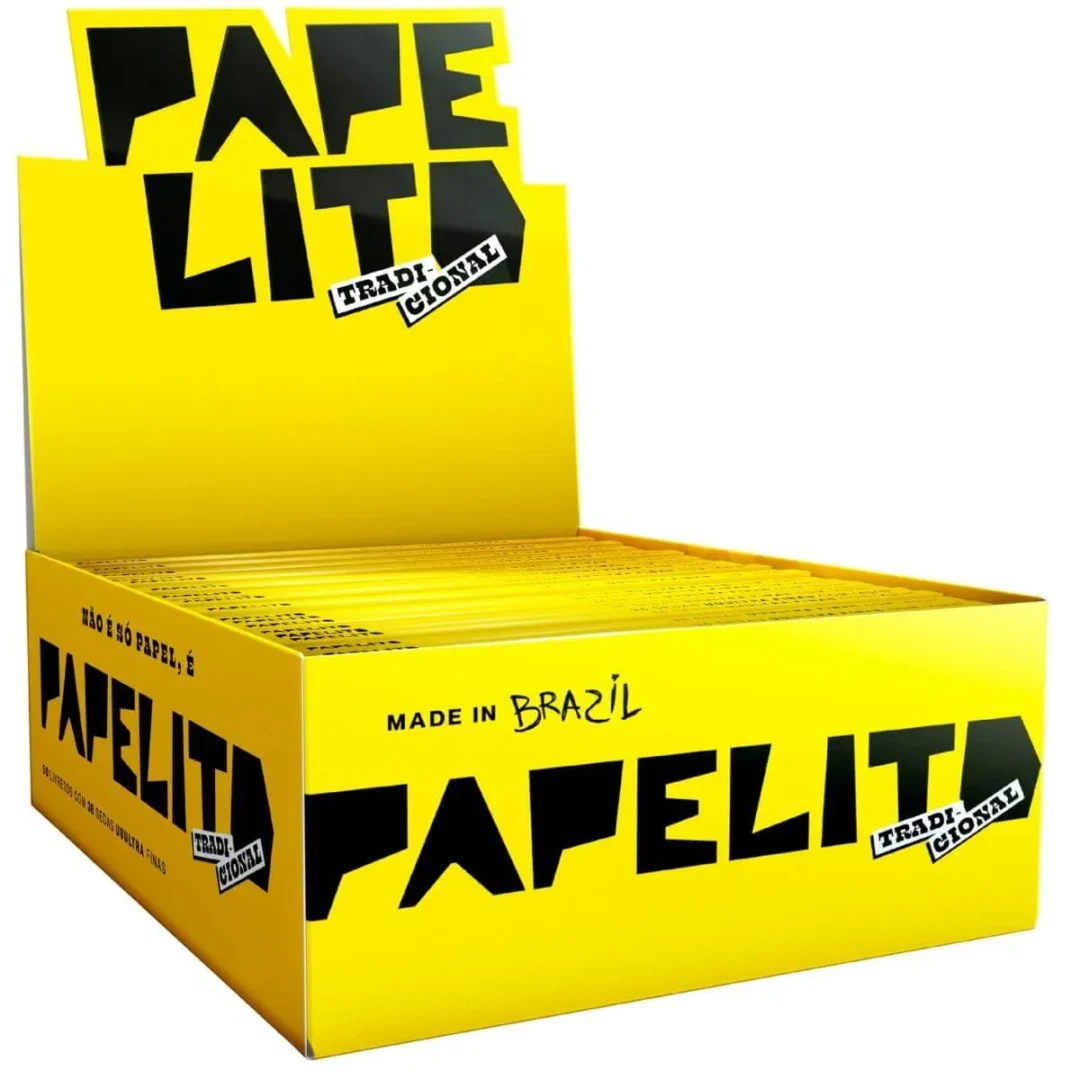 CAIXA DE SEDA PAPELITO TRADICIONAL KING SIZE C/50