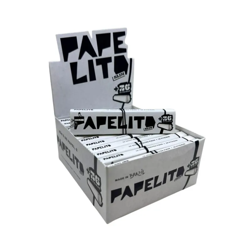 CAIXA DE SEDA PAPELITO SLIM C/ PITEIRA C/ 24