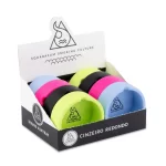 CAIXA DE CINZEIRO DE SILICONE SQUADAFUM REDONDO C/8