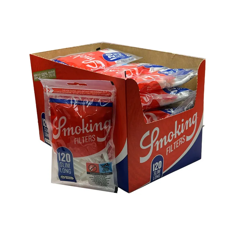 CAIXA DE FILTRO SMOKING SLIM LONGO C/ 30