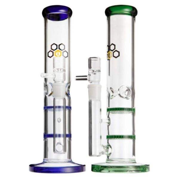 BONG DOUBLE HONEYCOMB 30CM - CULTURA DAB
