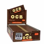 CAIXA DE SEDA OCB VIRGIN PAPER 1/4 C/25