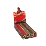 CAIXA DE SEDA SMOKING BROWN 1/4 C/ 25