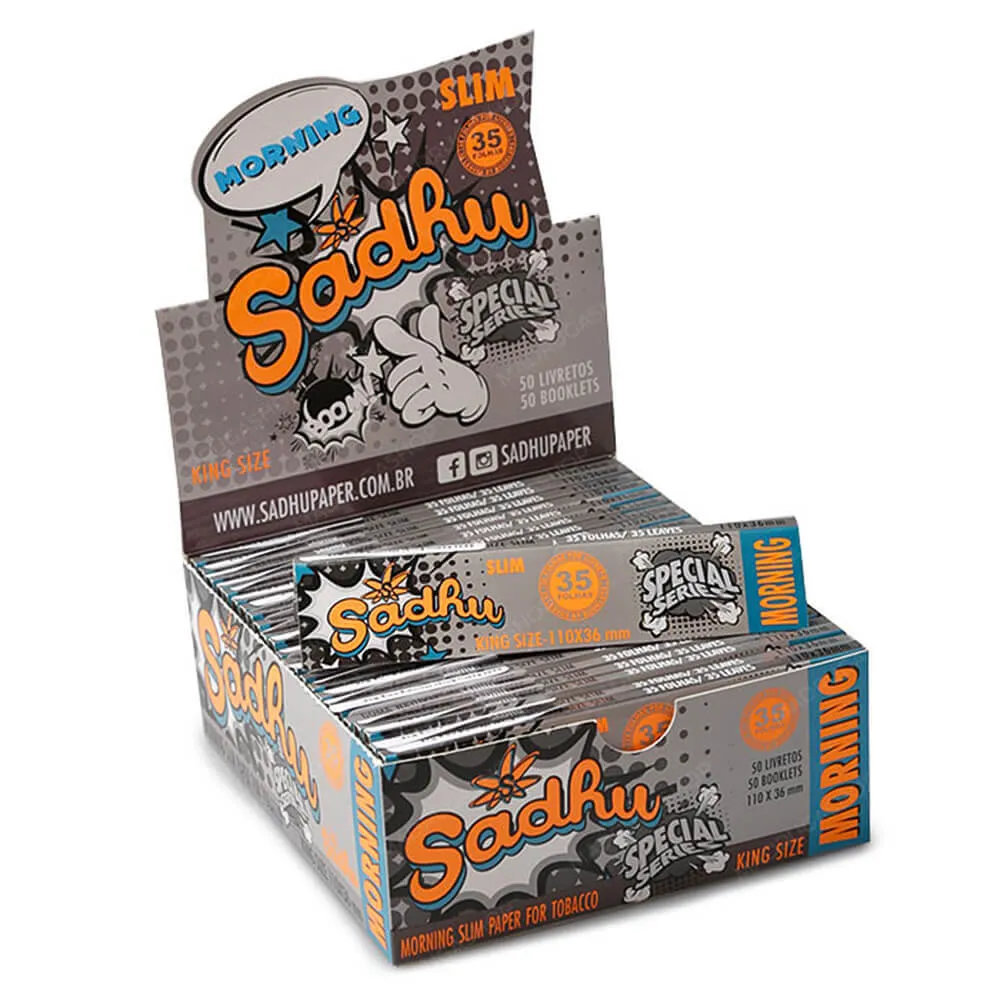 CAIXA DE SEDA SADHU MORNING KS CX C/50