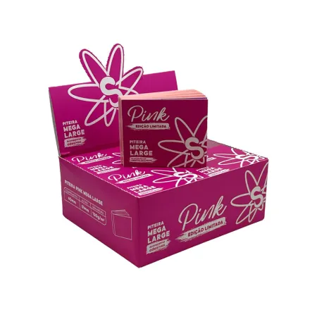 CAIXA DE PITEIRA SADHU MEGA LARGE PINK C/ 20
