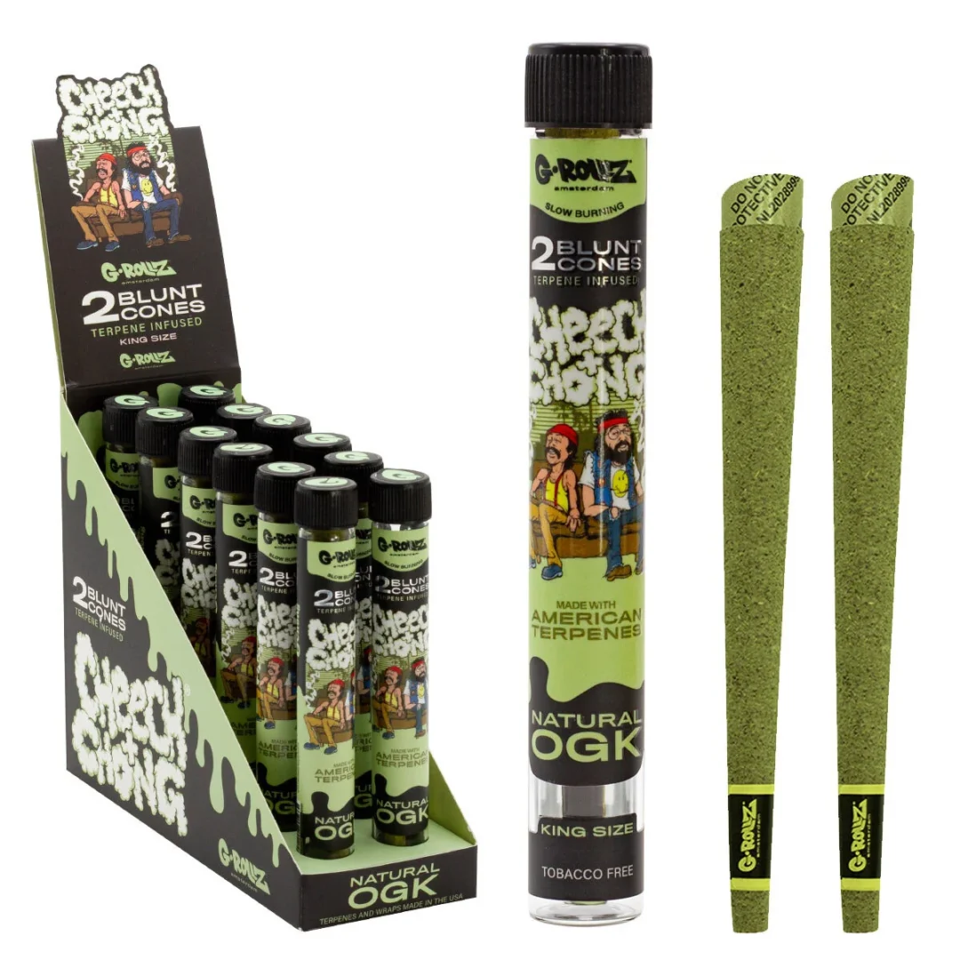CAIXA DE BLUNT G-ROLLZ EDIÇÃO CHEECH & CHONG
