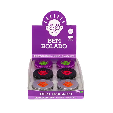 CAIXA DE DICHAVADOR BEM BOLADO ALUMINIO 2PTS - 5CM