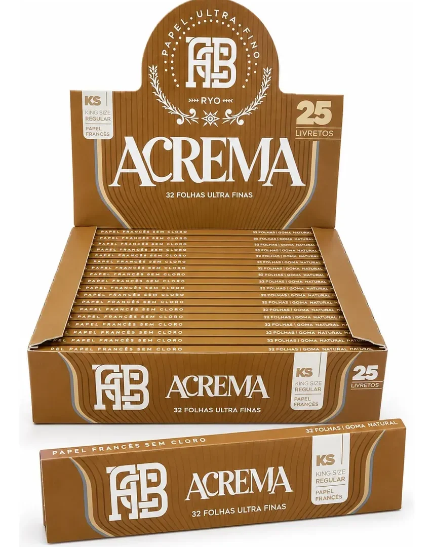 CAIXA DE SEDA ACREMA MARROM C/ 25
