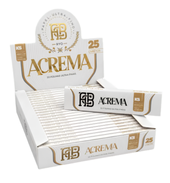 CAIXA DE SEDA ACREMA BRANCA C/ 25