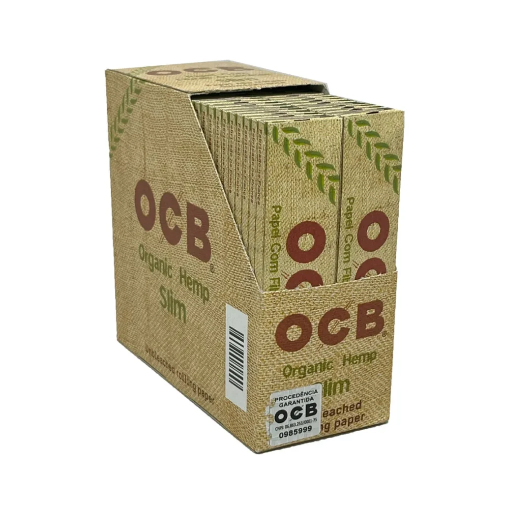 CAIXA DE SEDA OCB ORGNÂNICA C/ 50