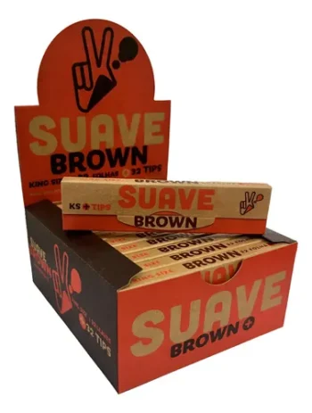 CAIXA DE SEDA SUAVE BROWN C/ PITEIRA