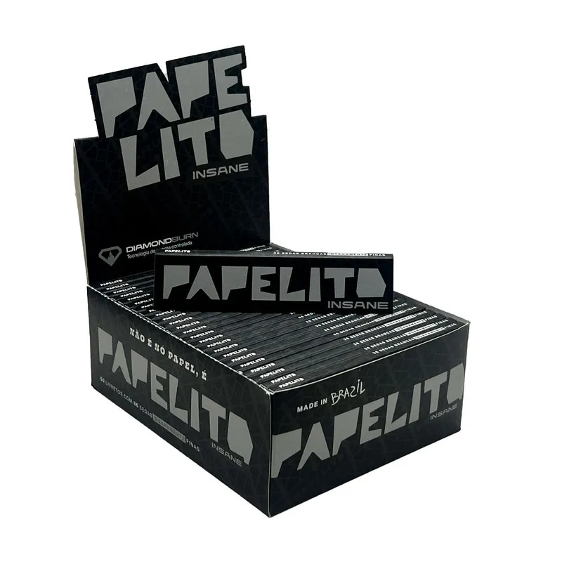 CAIXA DE SEDA PAPELITO INSANE BRANCA C/ 50