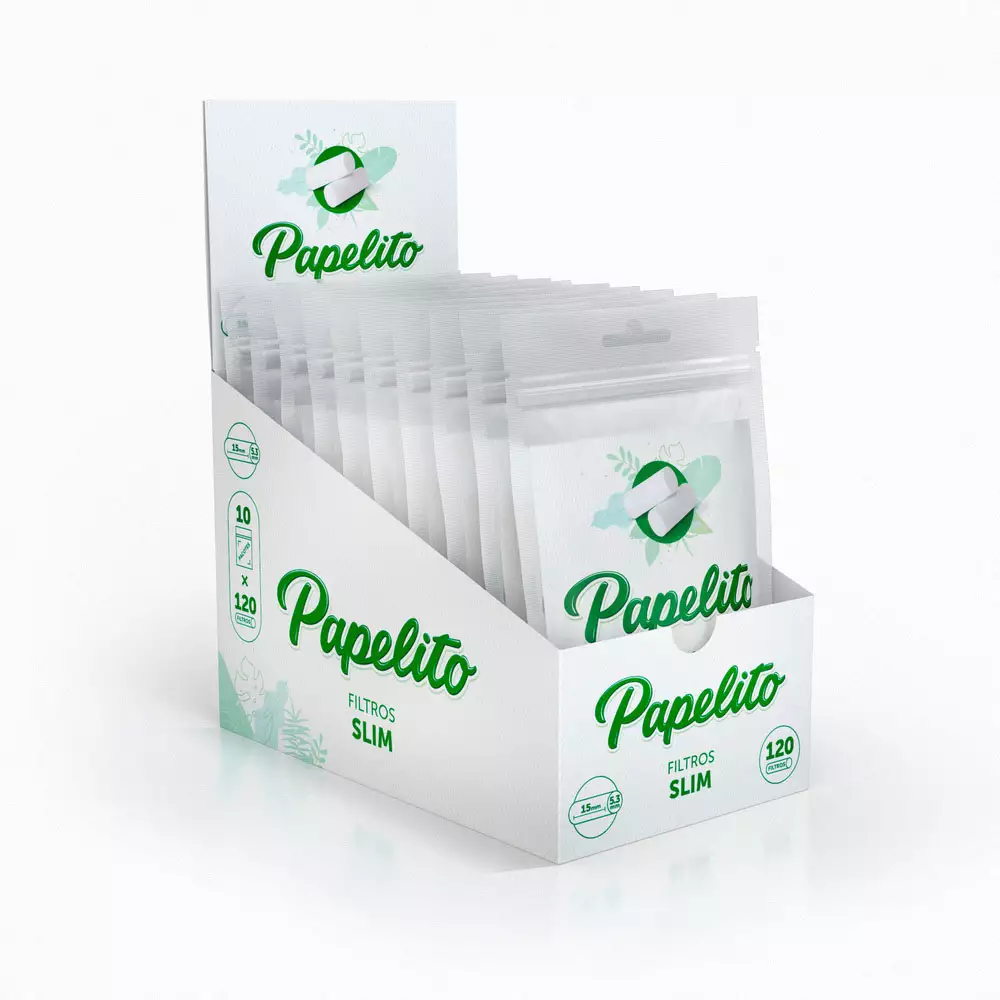 CAIXA DE FILTRO PAPELITO SLIM C/ 10