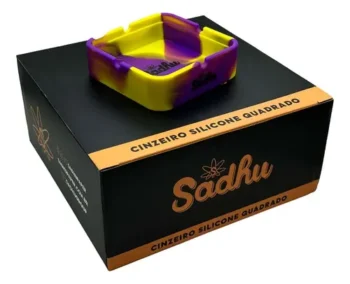 CAIXA DE CINZEIRO DE SILICONE SADHU C/ 12